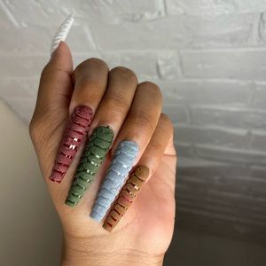 Press on nails “Autumn” set